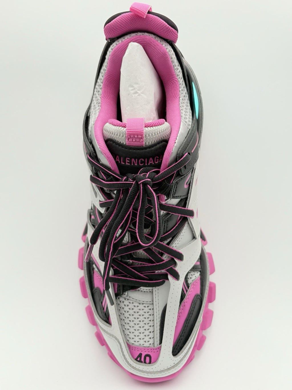 Size 40 - Balenciaga Track LED ' Pink White Black ' | BRAND NEW!