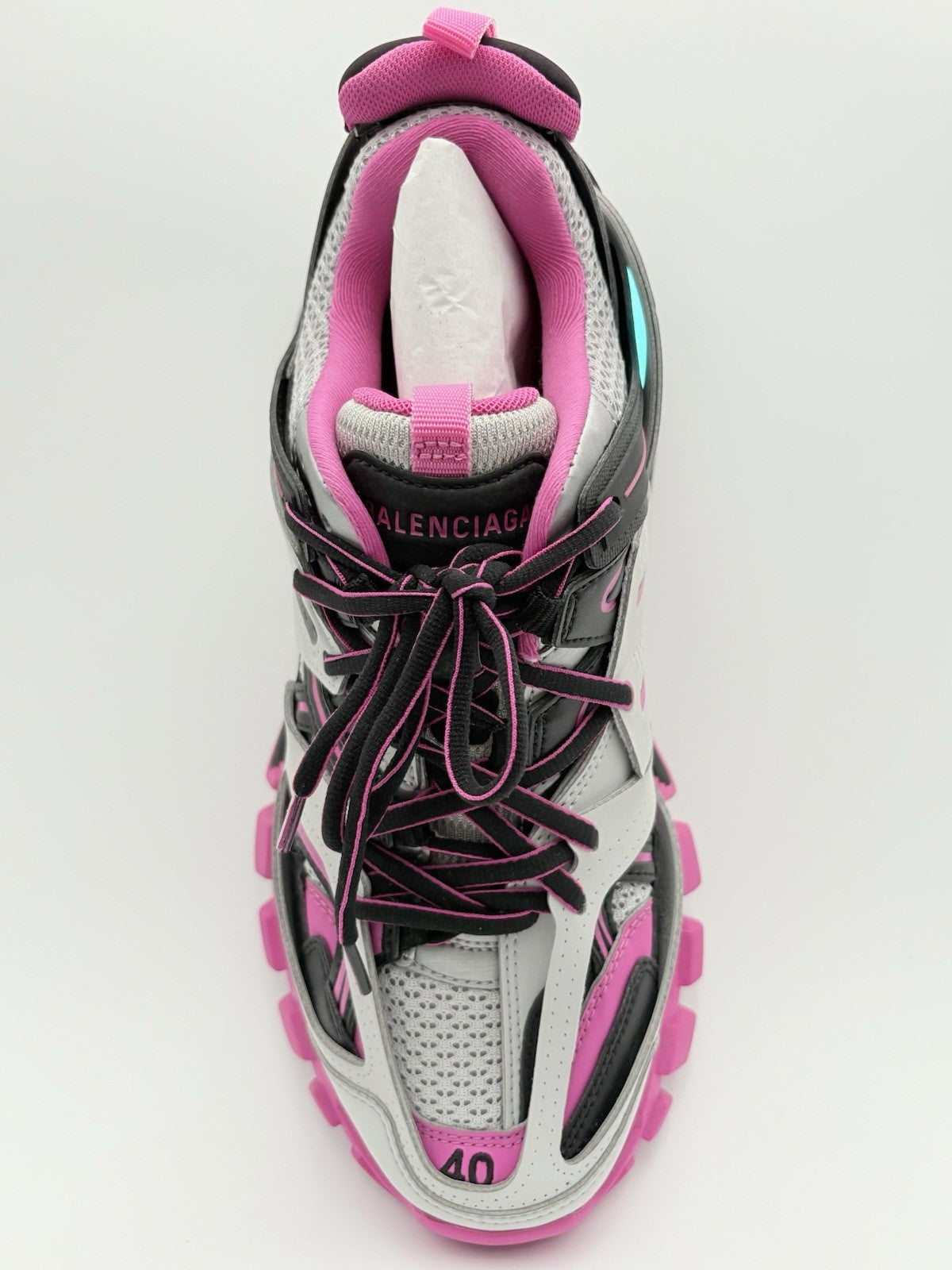 Size 40 - Balenciaga Track LED ' Pink White Black ' | BRAND NEW!