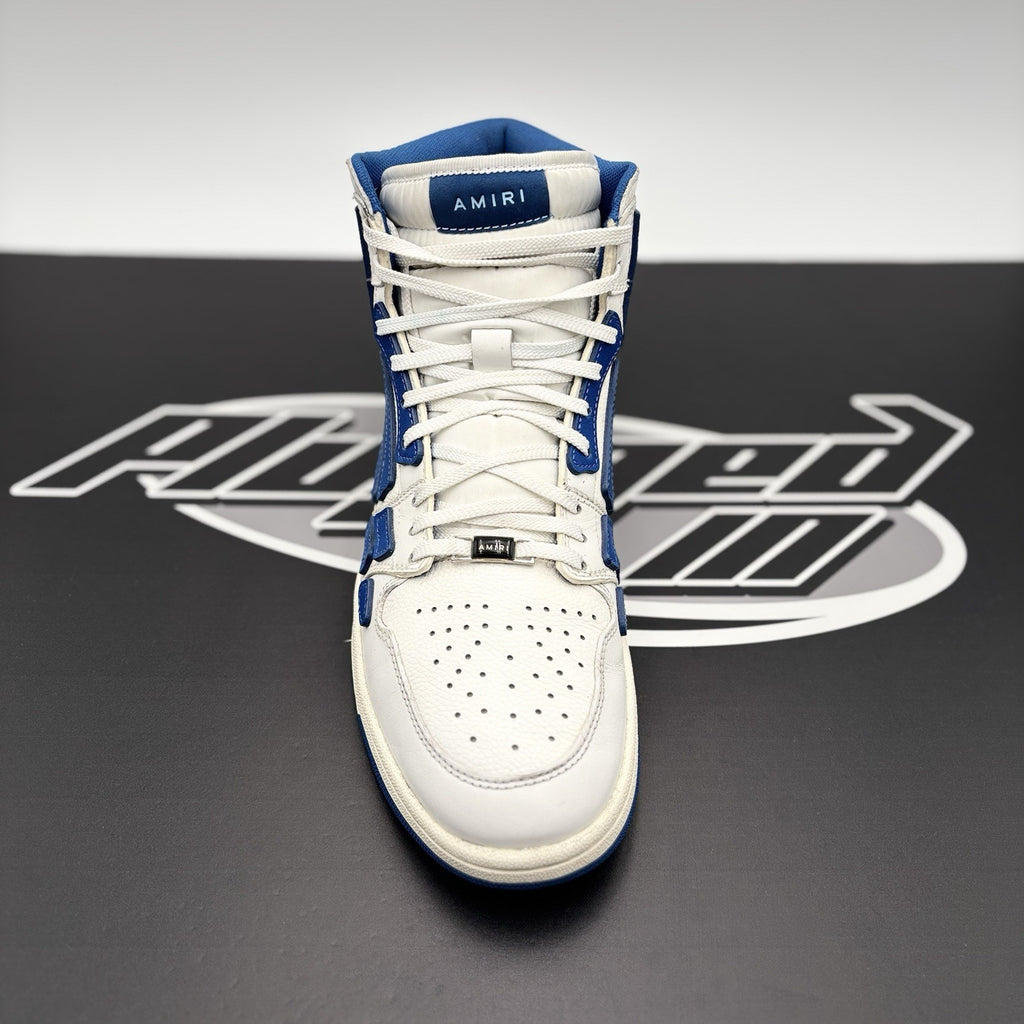 Size 43 (10 US) Amiri Skel High Top ' White Blue ' | GOOD CONDITION!