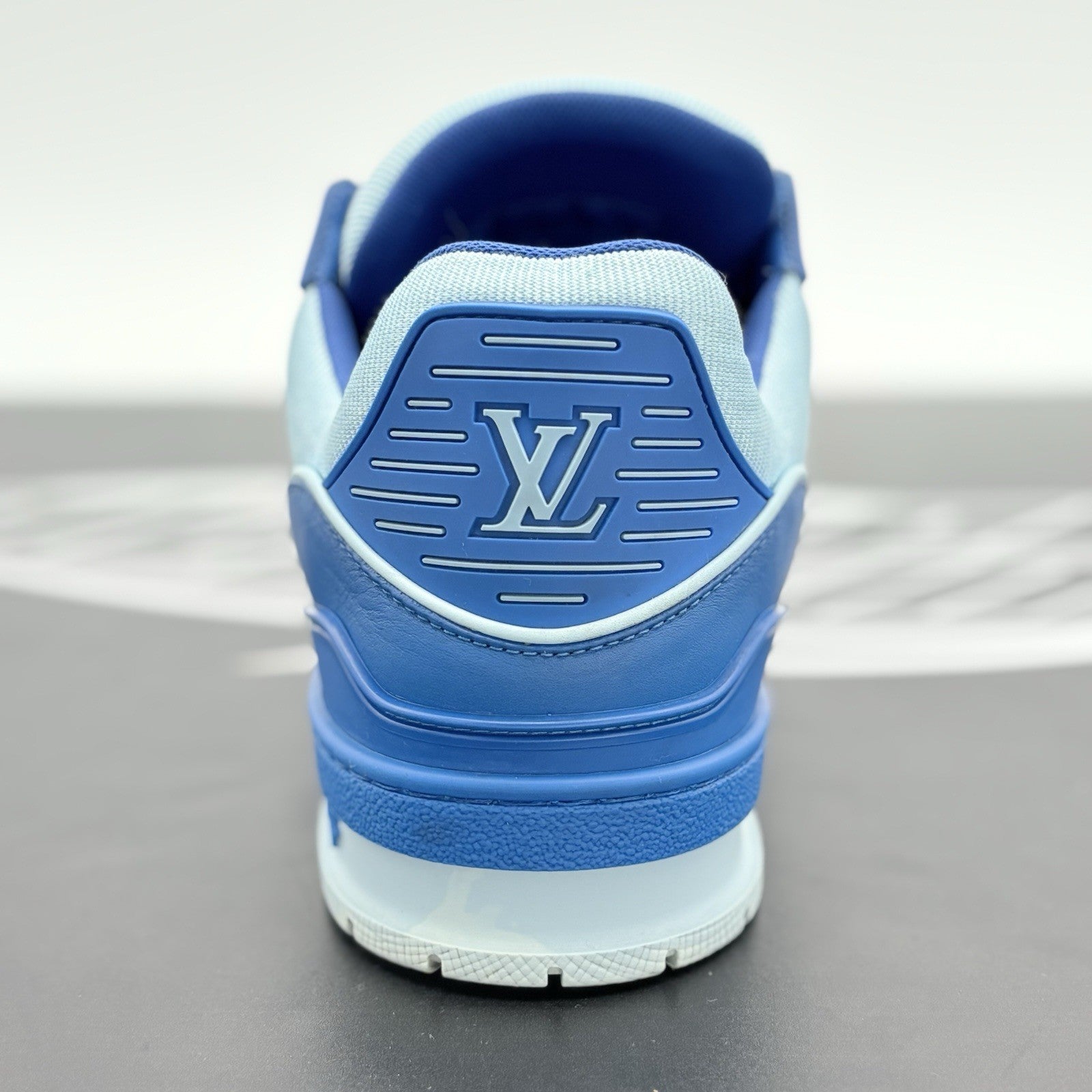 Size 6 LV (7-7.5 US) - Louis Vuitton Trainer ' Blue ' | GREAT CONDITION!