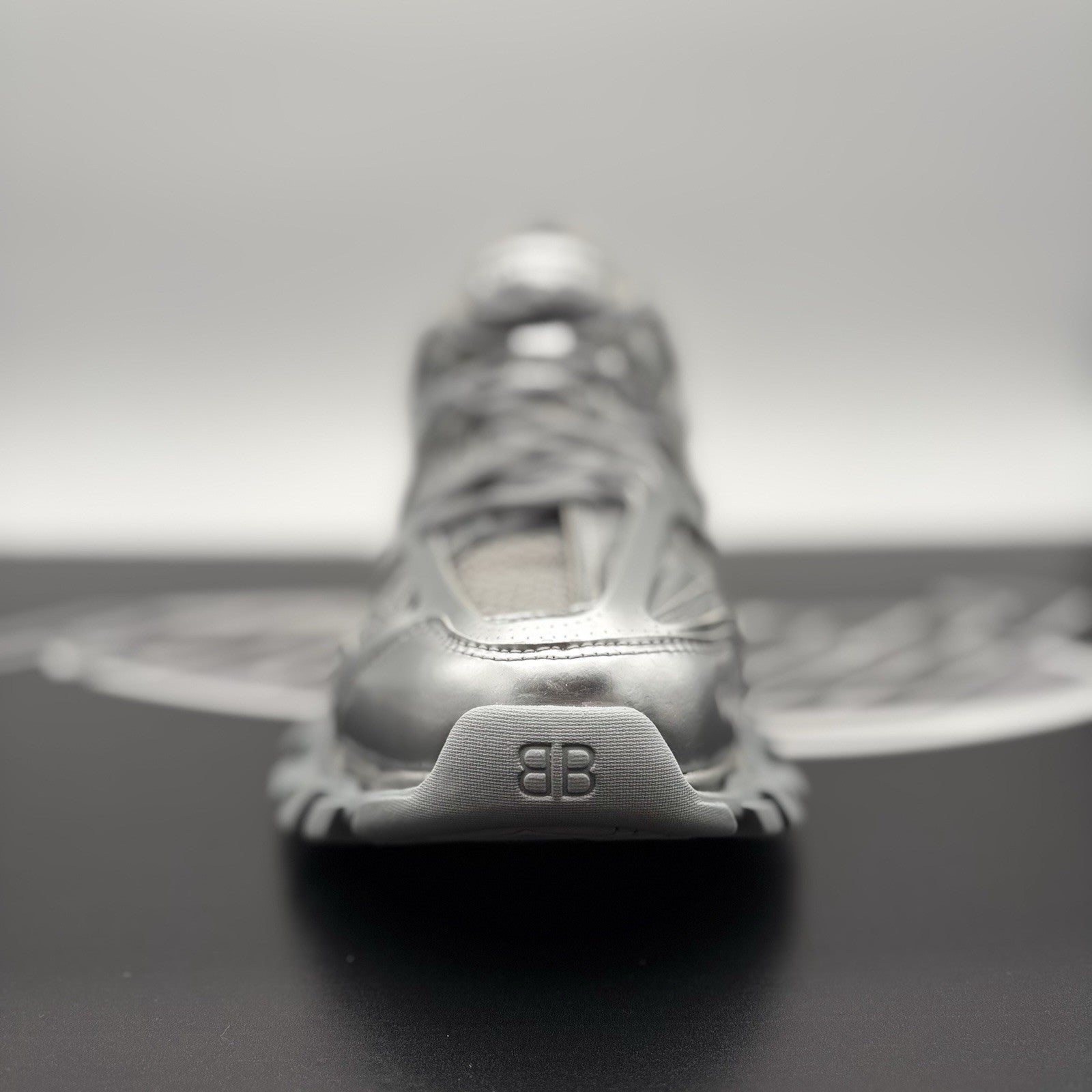 Size 42 EU (9 US) - Balenciaga Track ' Triple Silver ' | BRAND NEW!