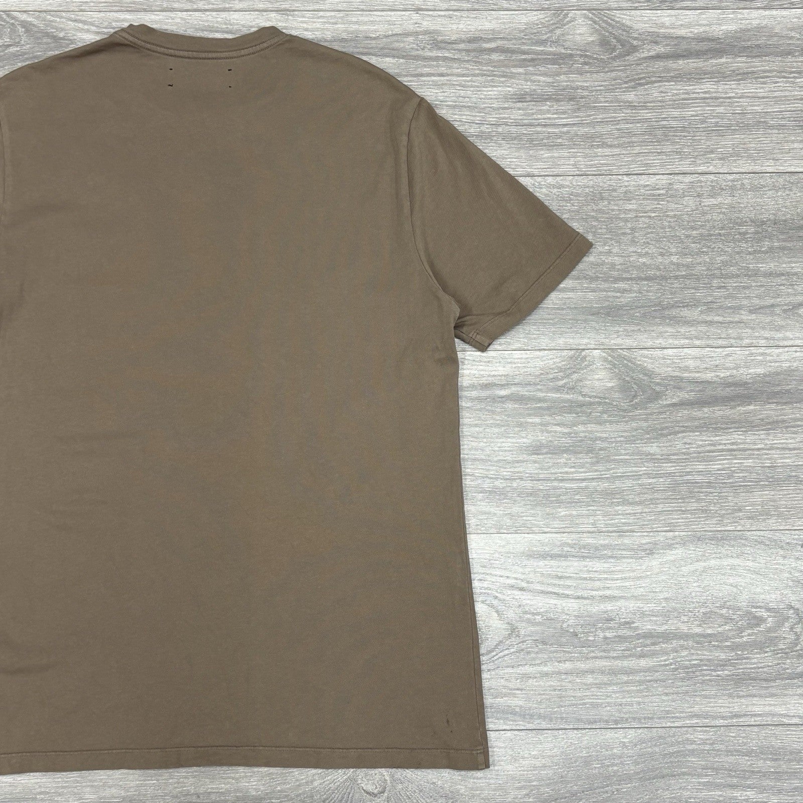 Size Small - Amiri Bar Logo T-Shirt ' Brown White ' | SUPER CLEAN!