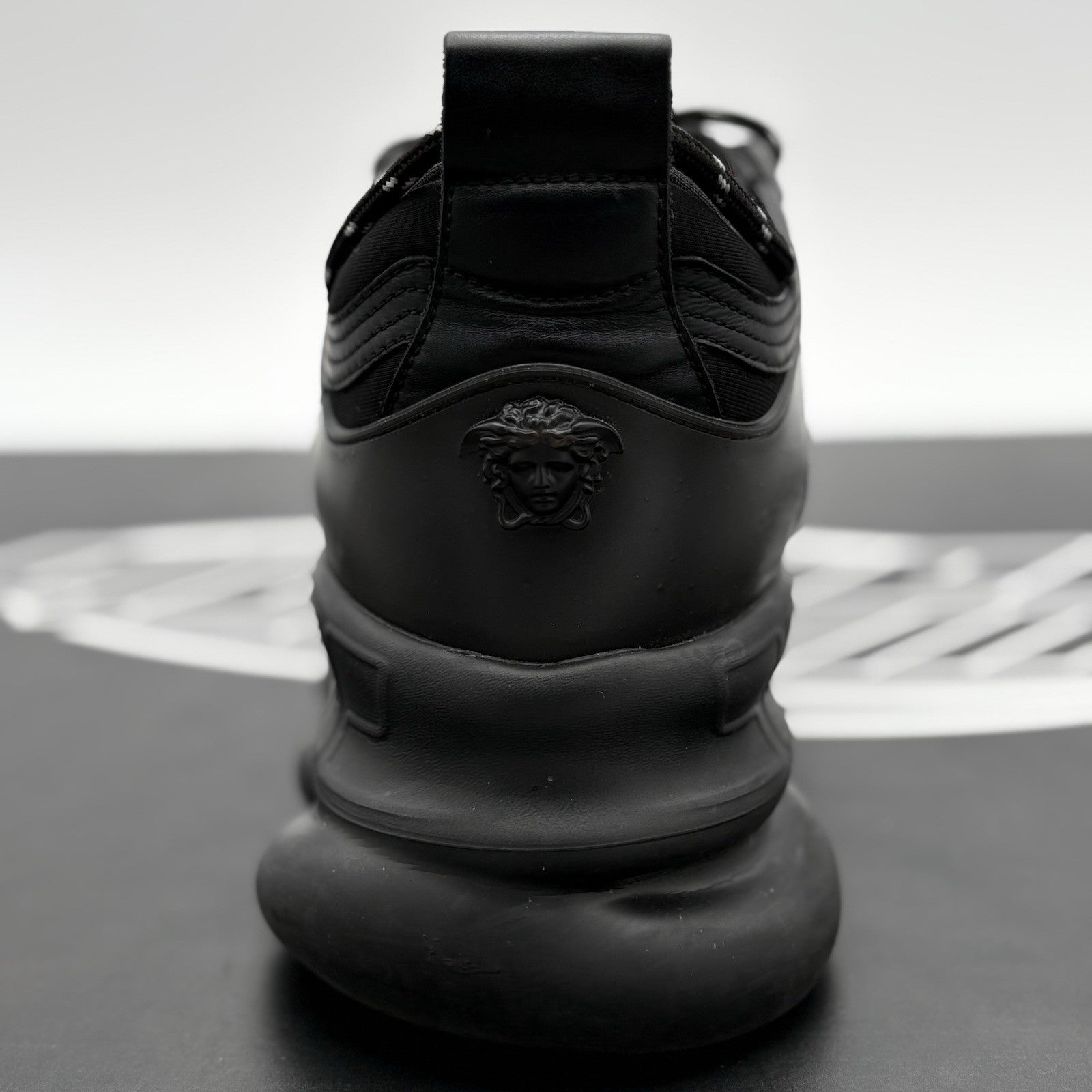 Size 44 (11 US) - Versace Chain Reaction Sneaker ' Black ' | GREAT CONDITION!