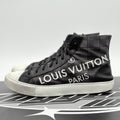 Size 7 LV (8-8.5 US) Louis Vuitton Tattoo Line High Top Damier Graphite - Black