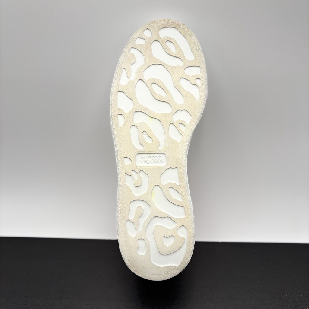 Size 41 (8 US) Alexander McQueen ' White, Pink Snake Print ' | GREAT CONDITION!