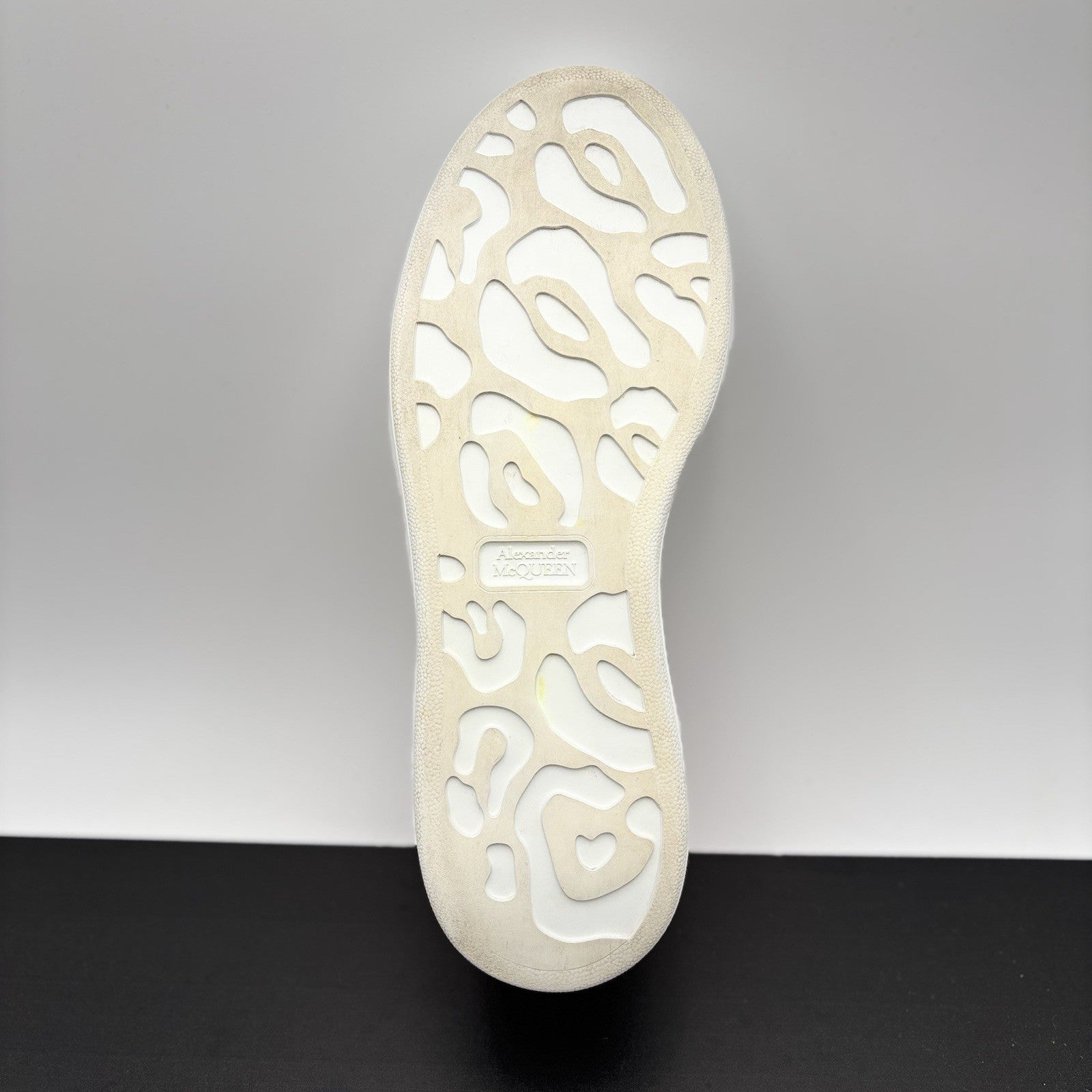 Size 41 (8 US) Alexander McQueen ' White, Pink Snake Print ' | GREAT CONDITION!