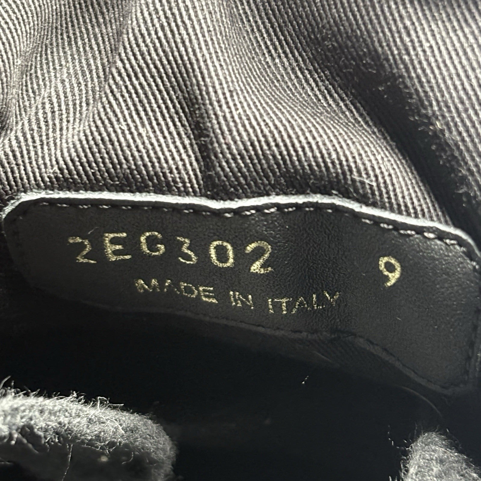Size 9 UK (10 US) - Prada Gaberdine Wheel Low ' Black ' | GREAT CONDITION!