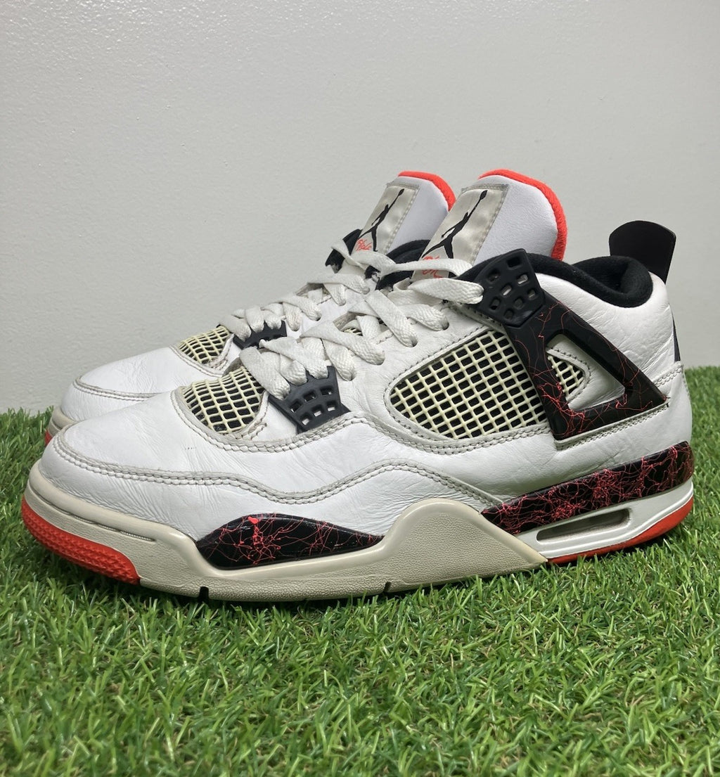 Size 10.5 - Nike Jordan 4 Retro ' Pale Citron ' | GOOD CONDITION!