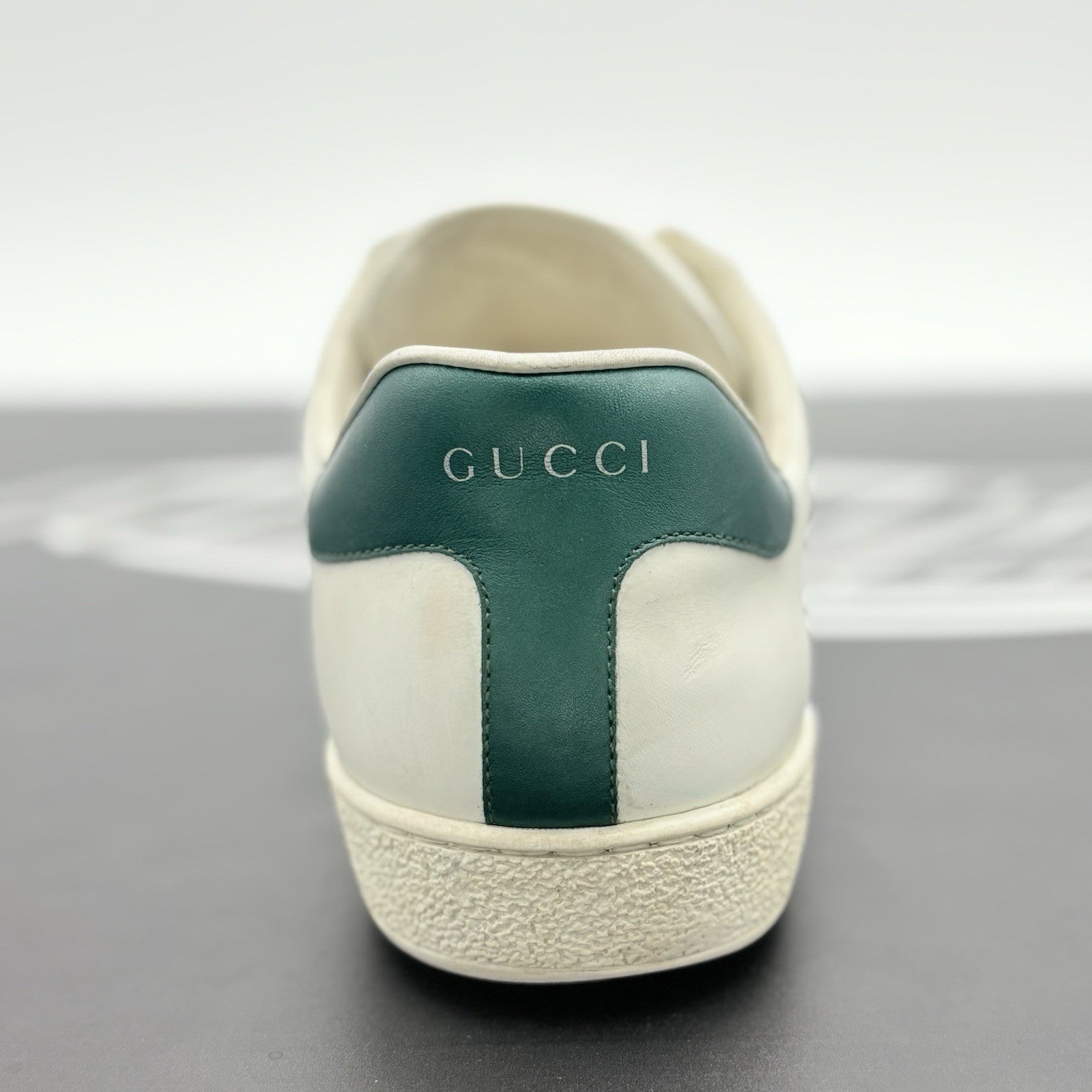 Size 9 G (9.5 US) - Gucci Ace Leather ' Loved '