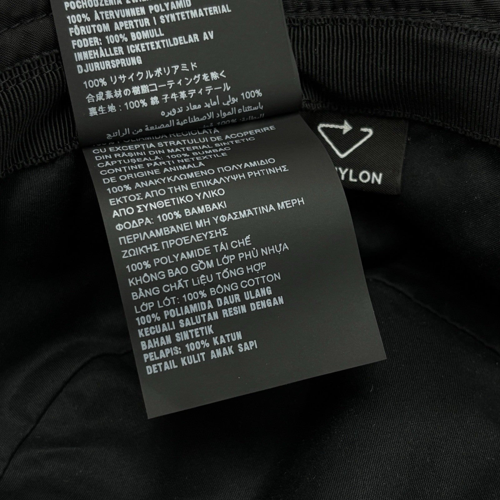 Prada Re-Nylon Bucket Hat ' Black ' | SUPER CLEAN!