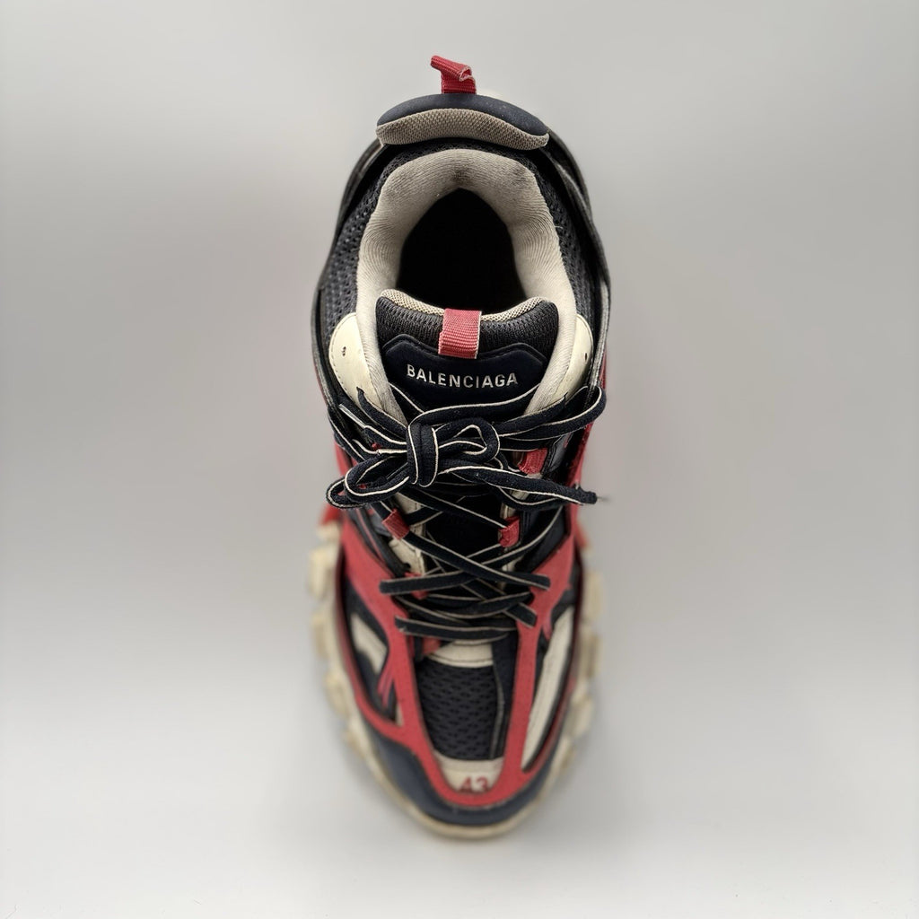 Size 43 (10 US) - Balenciaga Track LED Sneaker ' Navy, Red '