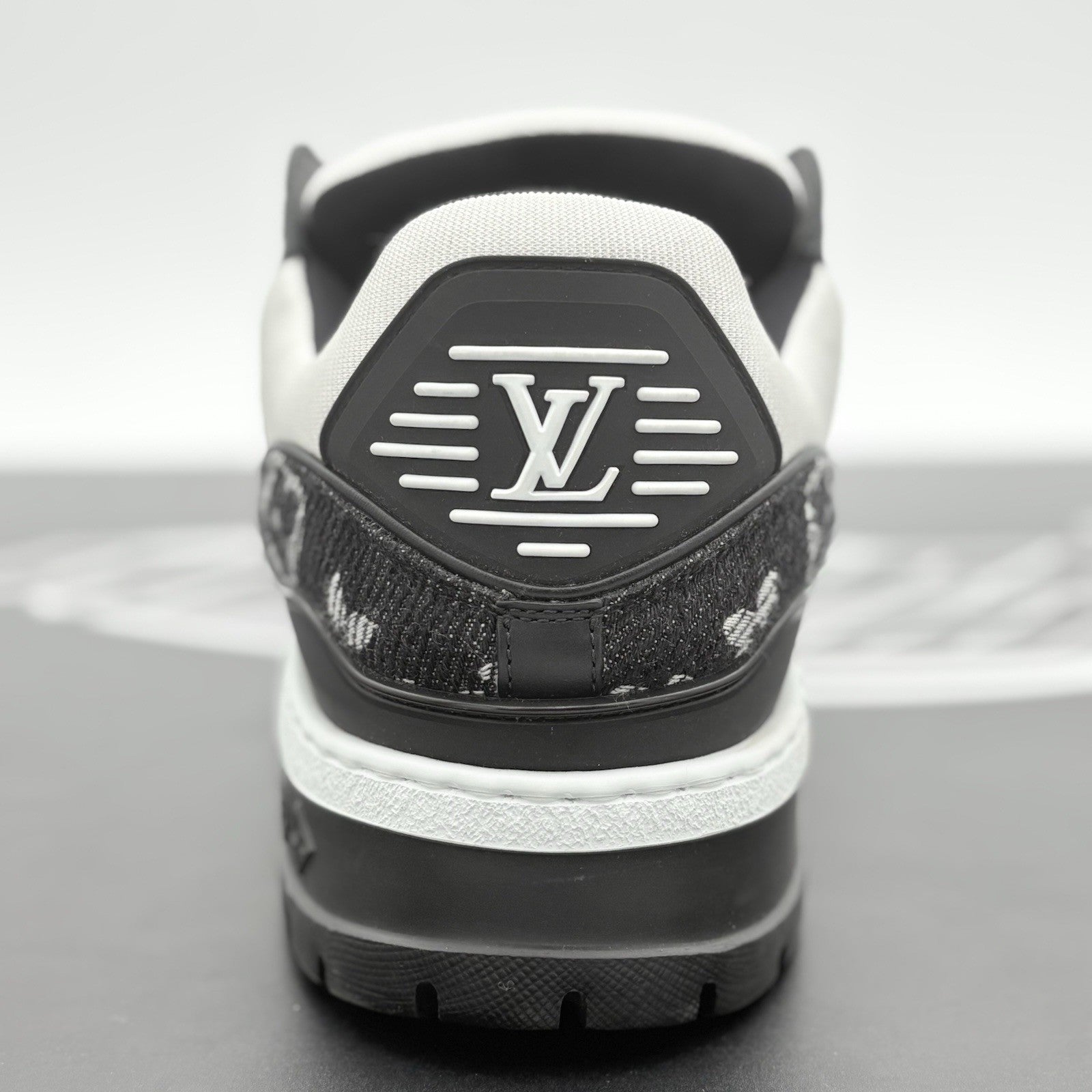 Size 10 LV (11-11.5 US) Louis Vuitton Denim Maxi ' Black ' | ONLY WORN ONCE!