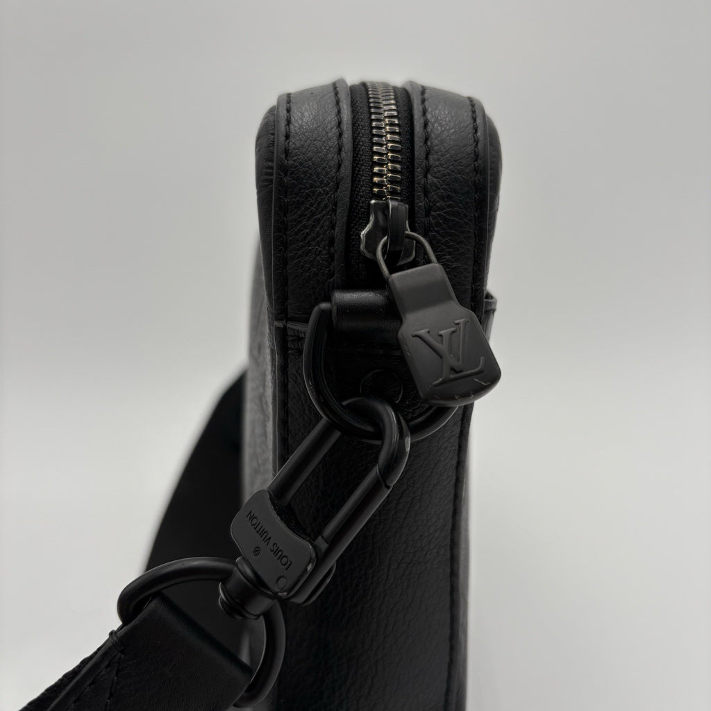 Louis Vuitton Messenger Bag Monogram Shadow ' Black ' | SUPER CLEAN!