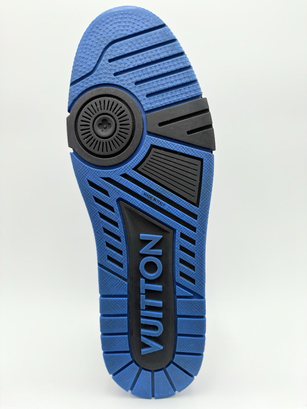 Size 11 LV (12-12.5 US) Louis Vuitton Trainer ' Black Blue ' | GREAT CONDITION!