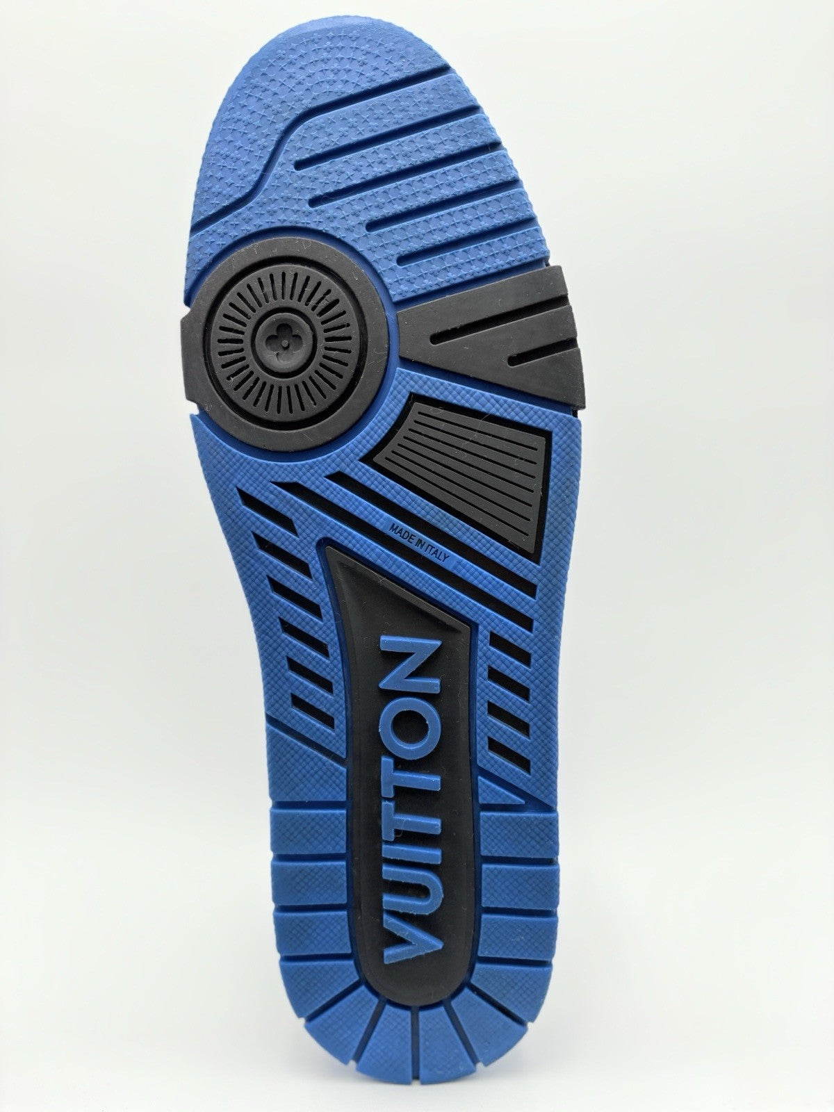 Size 11 LV (12-12.5 US) Louis Vuitton Trainer ' Black Blue ' | GREAT CONDITION!