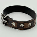 Louis Vuitton X Nigo Phriendship Flower Damier Reversible Bracelet ' Brown '