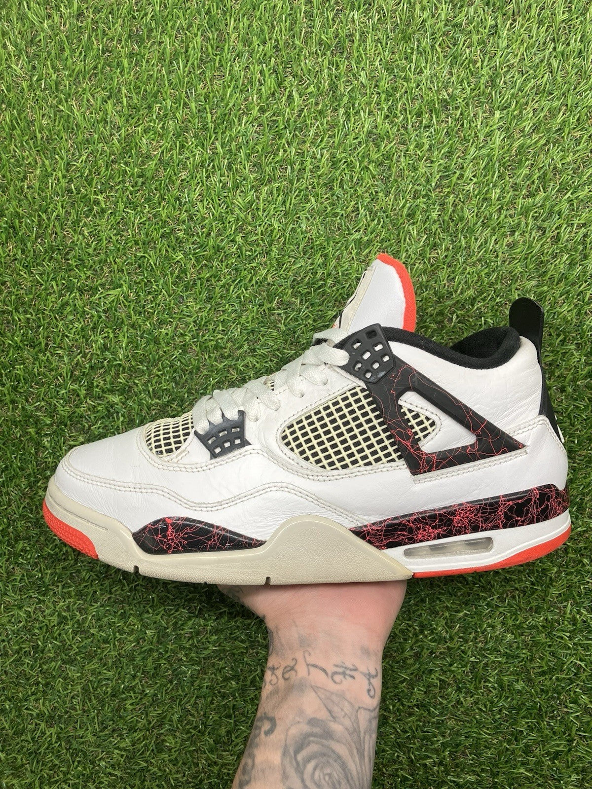 Size 10.5 - Nike Jordan 4 Retro ' Pale Citron ' | GOOD CONDITION!