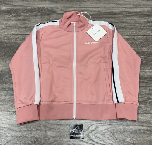 Size 10 - Palm Angels Classic Track Jacket ' Pink White ' | NEW!