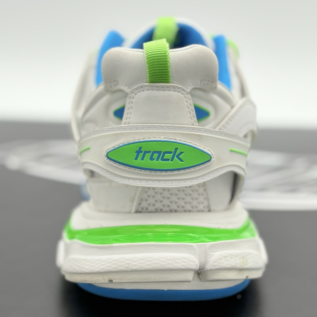 Size 45 (12 US) Balenciaga Track ' White Blue Green ' | GREAT CONDITION | CLEAN