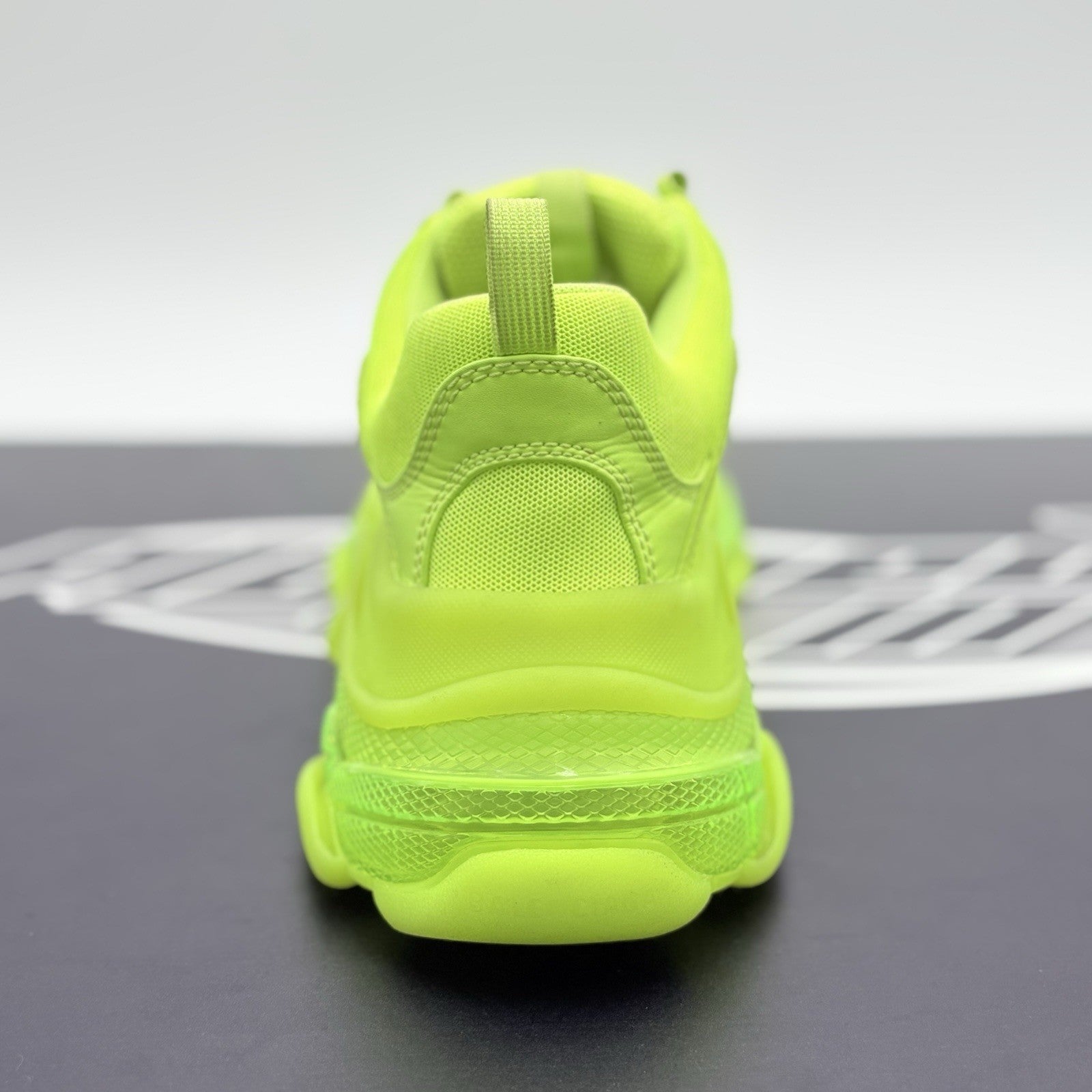 Size 42 (9 US) - Balenciaga Triple S Sneaker ' Neon Yellow ' | GREAT CONDITION!