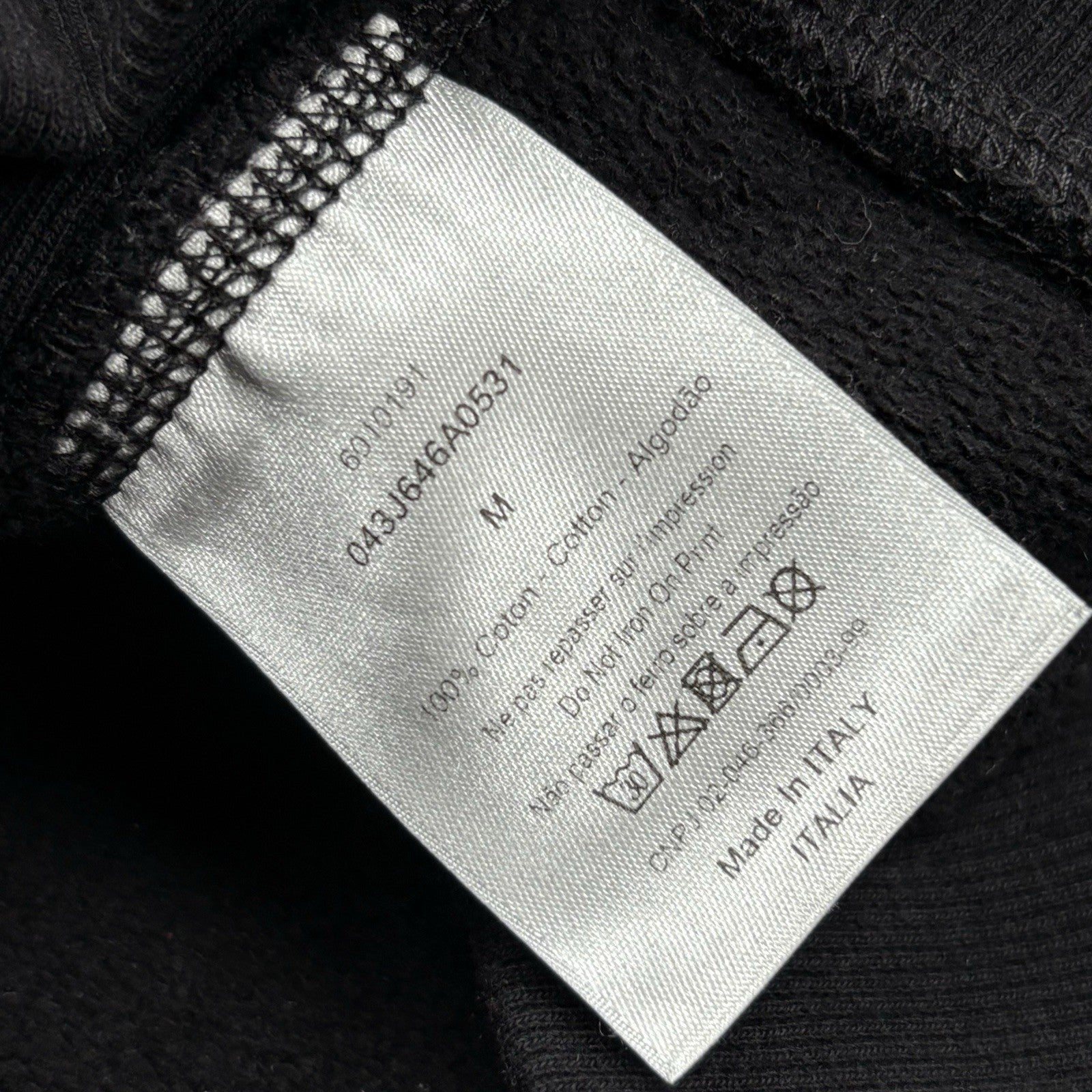 Size M - Dior Homme Atelier Hoodie ' Black ' | GREAT CONDITION!