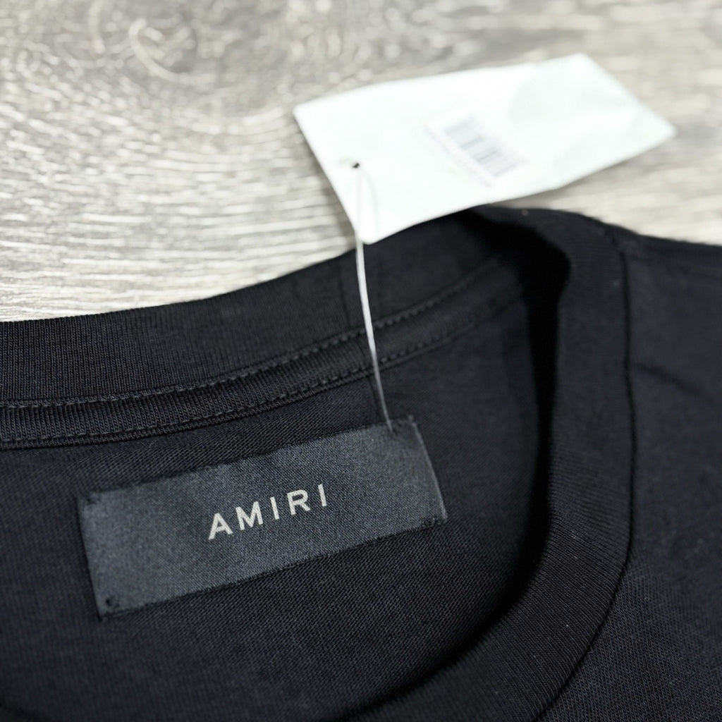 Size S - Amiri Flower logo T-Shirt ' Black ' | BRAND NEW!