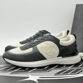 Size 41 (8 US) - Chanel Interlocking CC Logo Suede Sneaker ' Green ' | WORN 1-3x