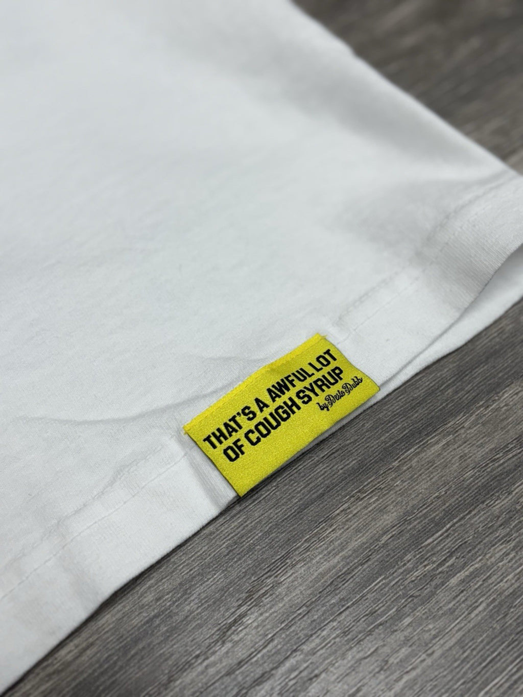 Size M - That’s A Awful Lot Of Cough Syrup X Persona T-Shirt ' White ' | NEW!