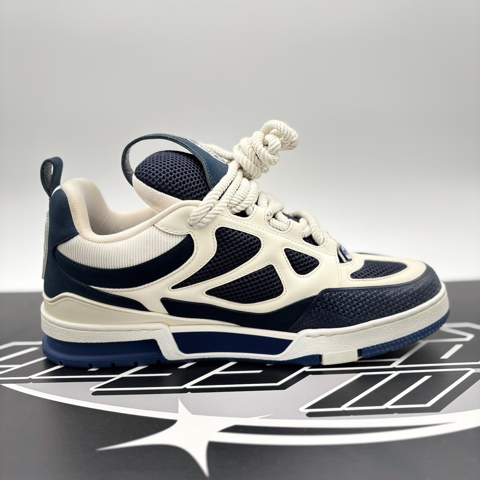 Size 10 LV (11-11.5 US) - Louis Vuitton Skate ' Marine ' | GOOD CONDITION