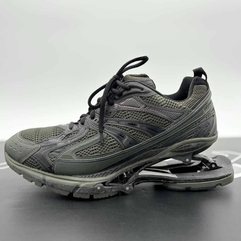 Size 44 (11 US) - Balenciaga Men’s X-Pander ' Green Black ' | SUPER CLEAN!