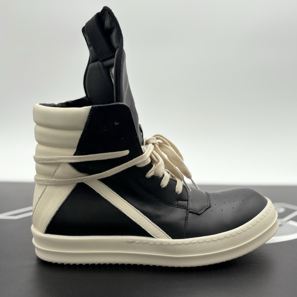 Size 41 (8 US) Rick Owens Geobasket Leather High Top | SUPER CLEAN!