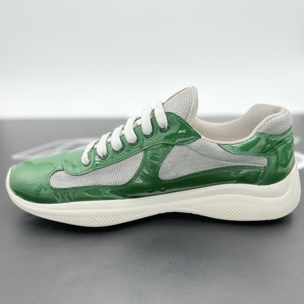 Size 9.5 UK (10.5 US) - Prada Americas Cup ' Green White ' | GOOD CONDITION!