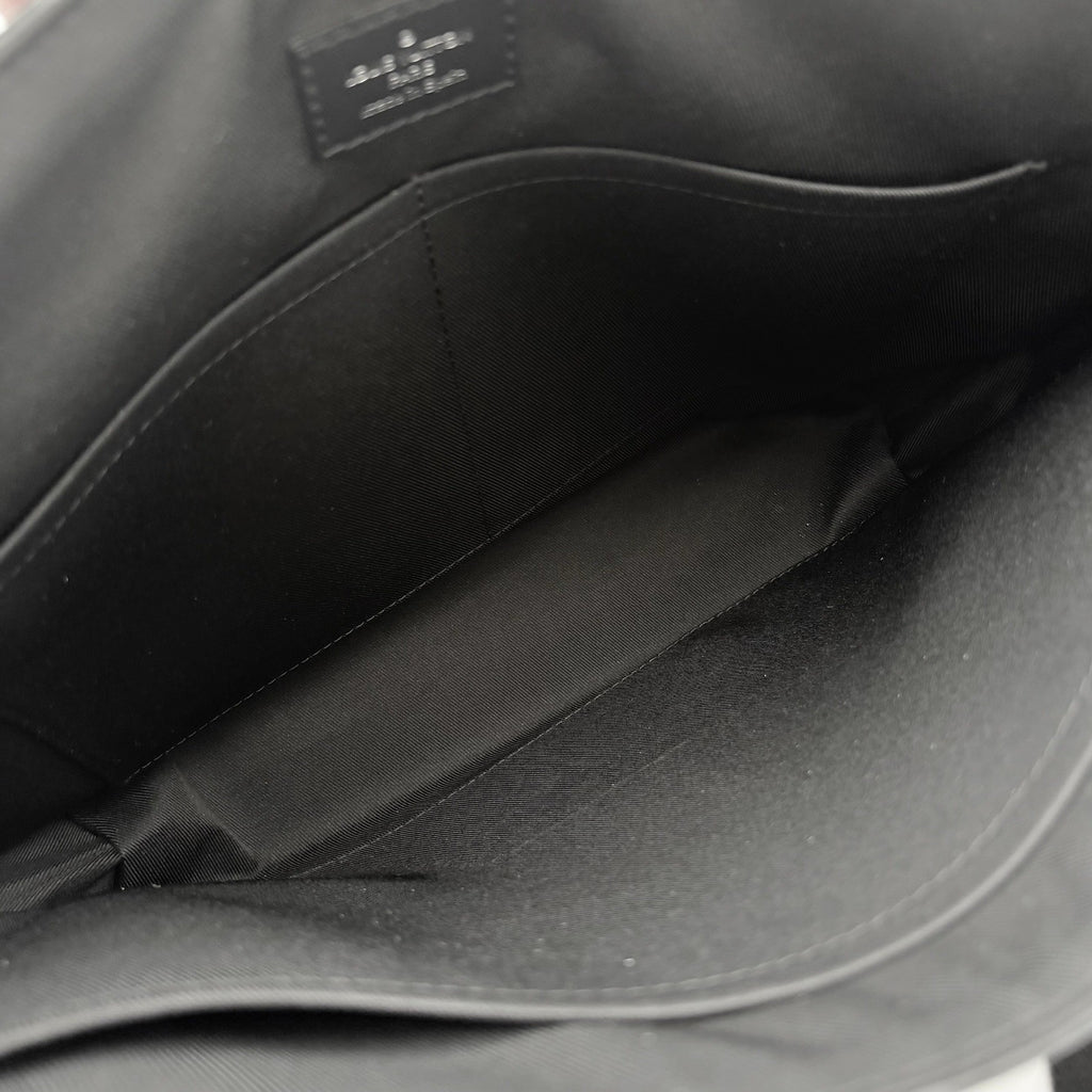 Louis Vuitton District Monogram Eclipse Messenger Bag ' Black ' | SUPER CLEAN!