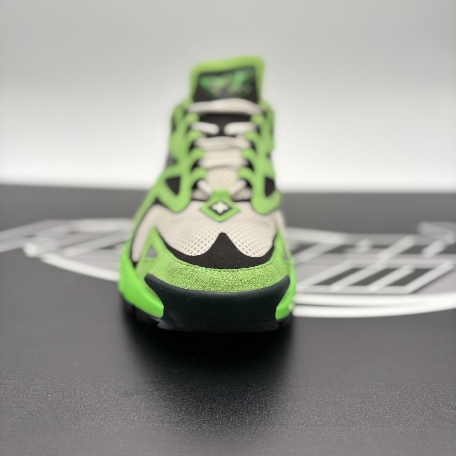 Size 10 LV (11-11.5 US) Louis Vuitton Tactic Runner ' Green ' | GOOD CONDITION!