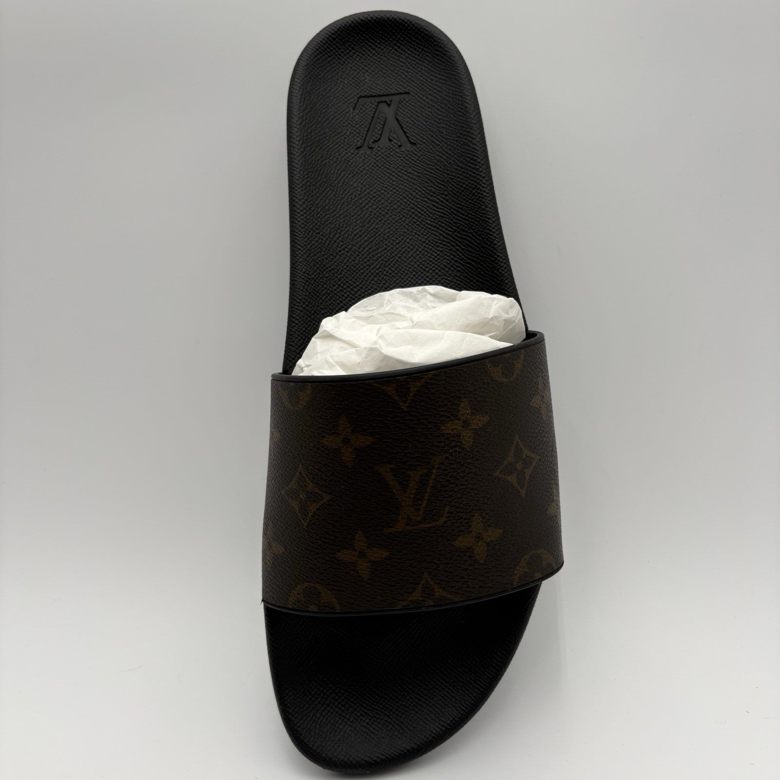 Size 11 LV (12-12.5 US) Louis Vuitton Brown Eclipse Sandals | SUPER CLEAN!
