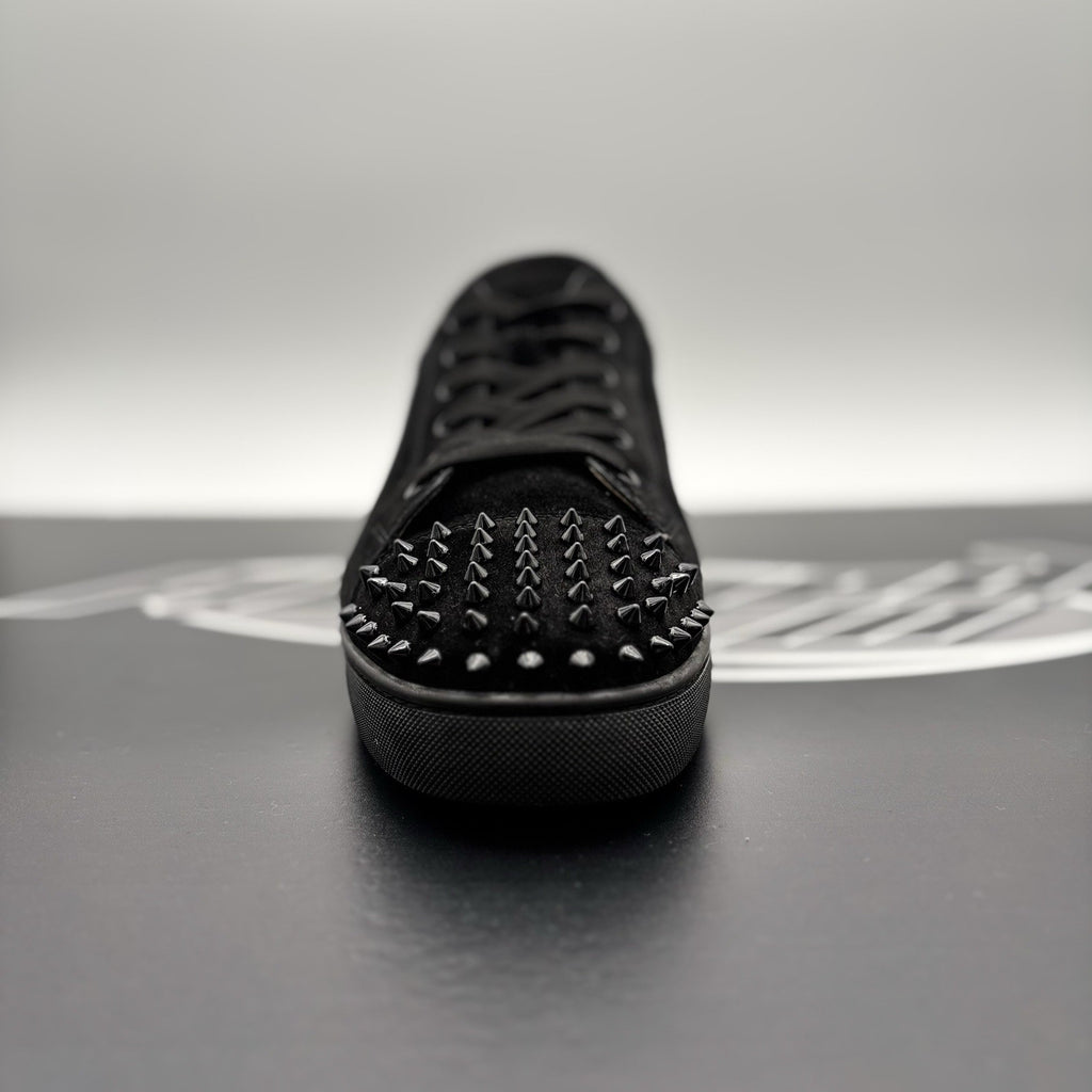 Size 46 (13 US) Christian Louboutin Low Spiked  ' Black ' | GREAT!