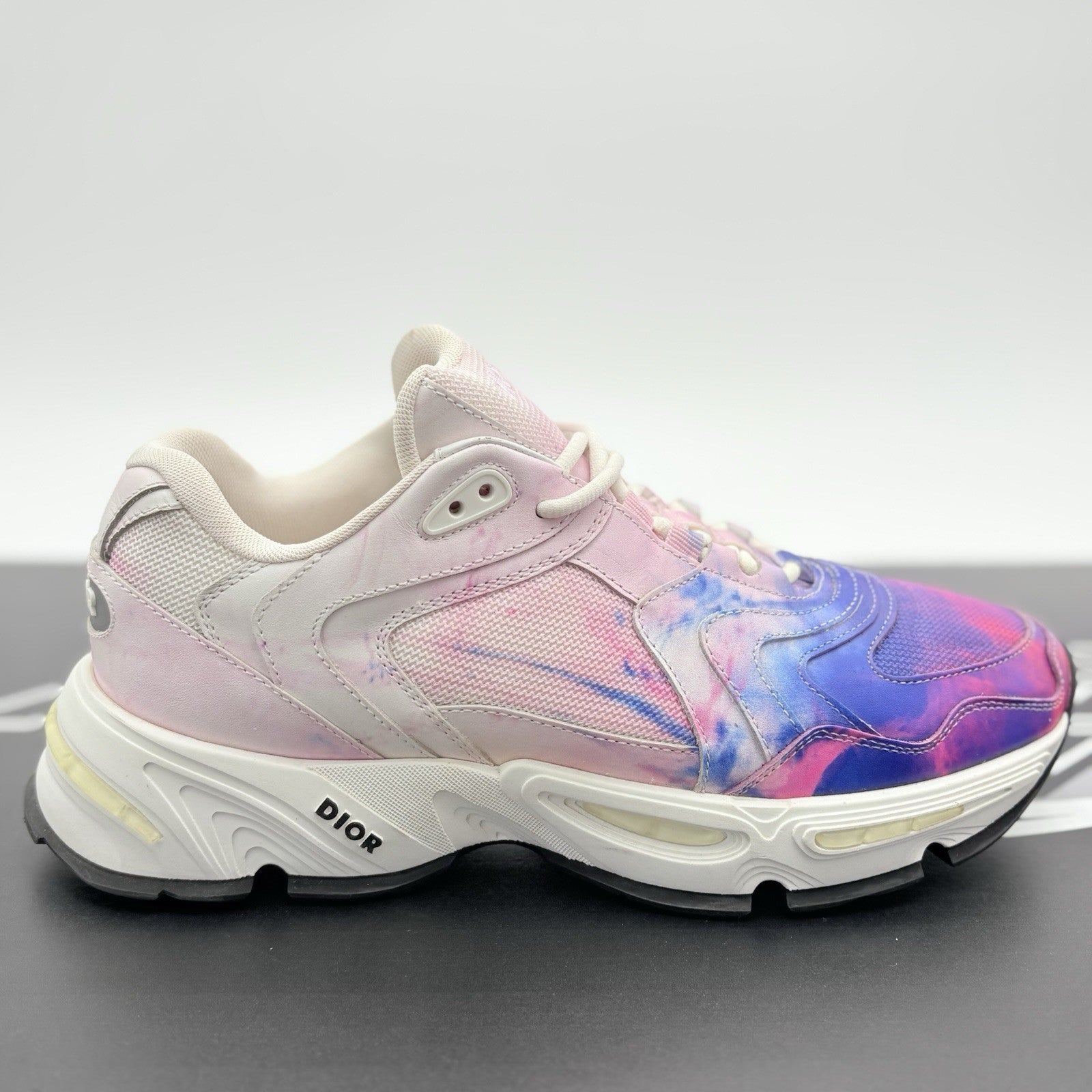 Size 41 (8 US) - Christian Dior CD1 ' Tie Dye Pink Blue ' | SUPER CLEAN!