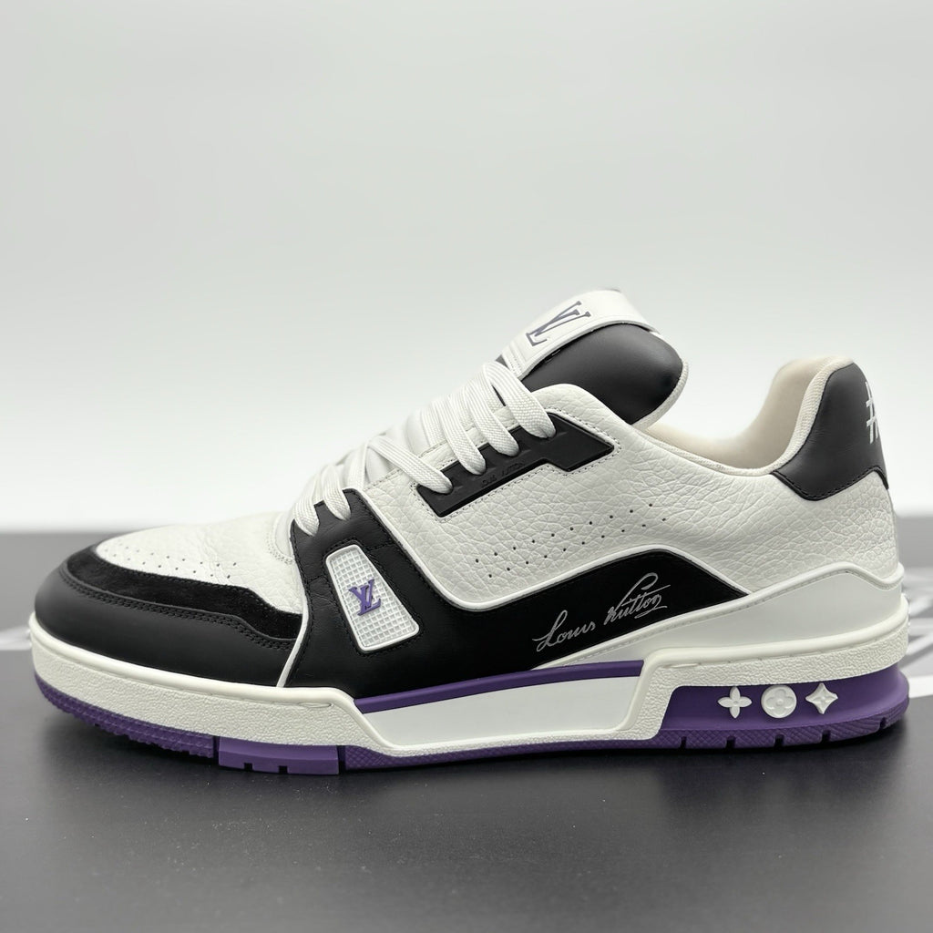 Size 9 LV (10-10.5 US) Louis Vuitton Trainer ' Purple ' | SUPER CLEAN!