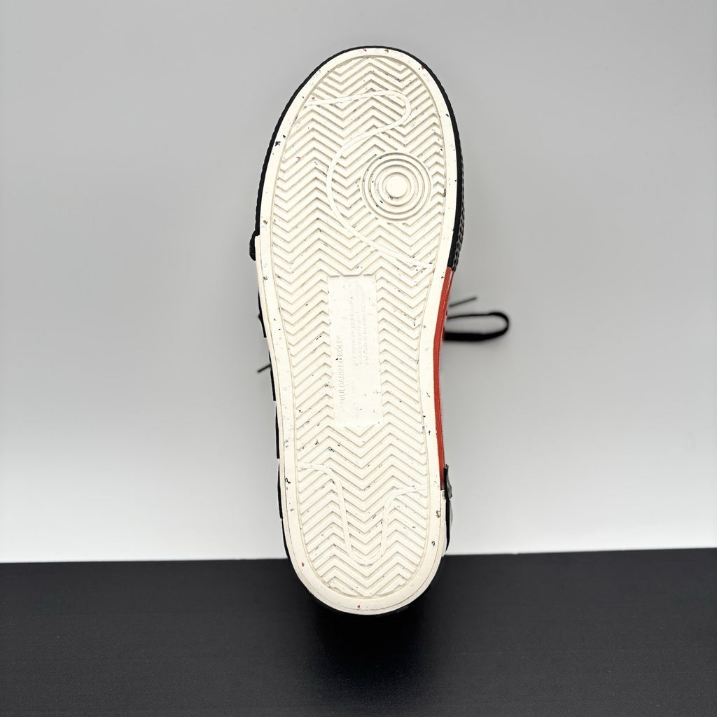 Size 41 (8 US) Off-White Vulc Sneaker ' Canvas White, Black ' | GOOD CONDITION!
