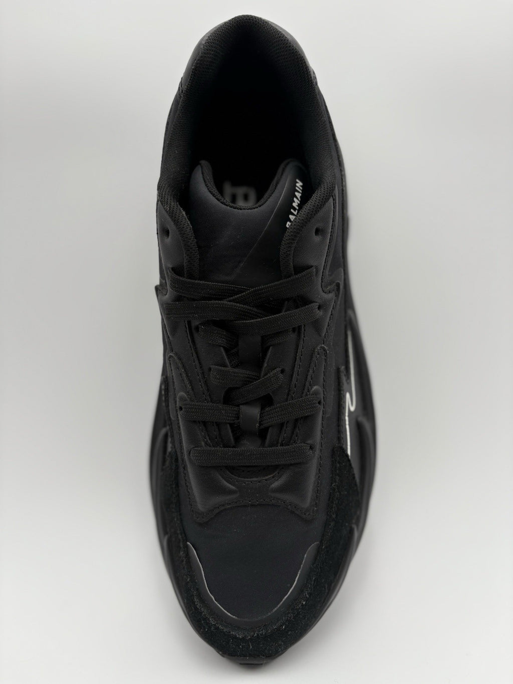 Size 42 (9 US) - Balmain Run Row Sneaker ' Black ' | SUPER CLEAN!