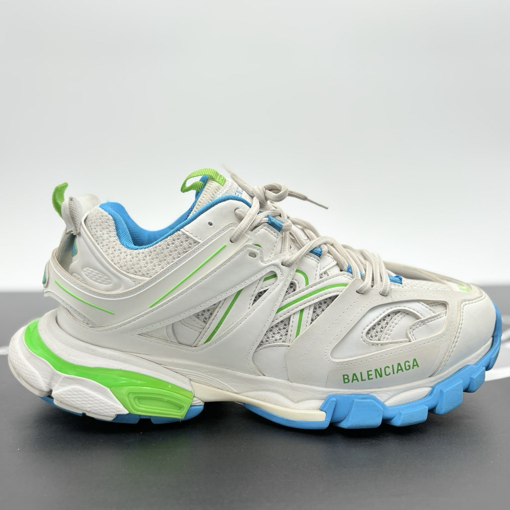 Size 43 (10 US) - Balenciaga Track ' White Blue Green ' | GREAT CONDITION!