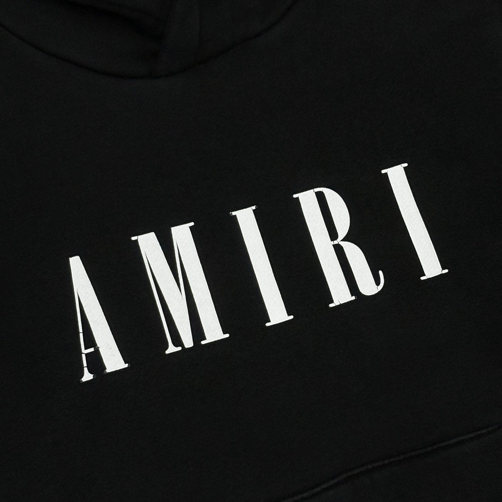 Size L - Amiri Core Logo Hoodie ' Black ' | GREAT CONDITION!