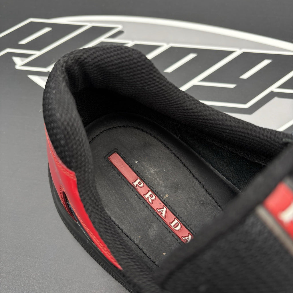 Size 11 UK (12 US) Prada Americas Cup ' Navy Red ' | GREAT CONDITION!