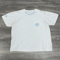 Size XL - Chrome Hearts St. Barth Collar Print T-Shirt ' White Blue '