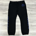 Size XXL - Chrome Hearts Horseshoe Logo Sweatpants ' Blue Black ' | NEW!