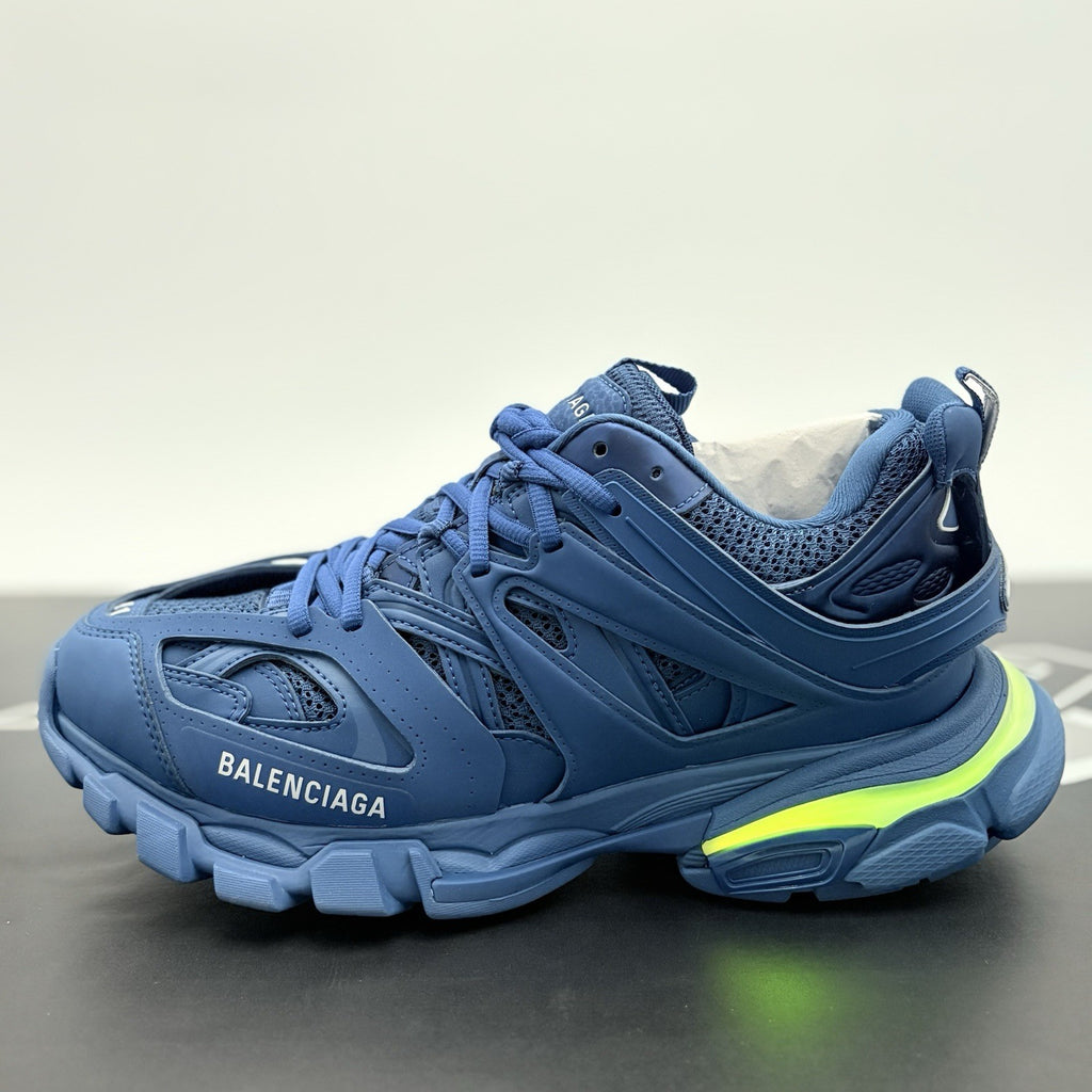 Size 41 (8 US) - Balenciaga Track LED Sneaker ' Navy ' | BRAND NEW!