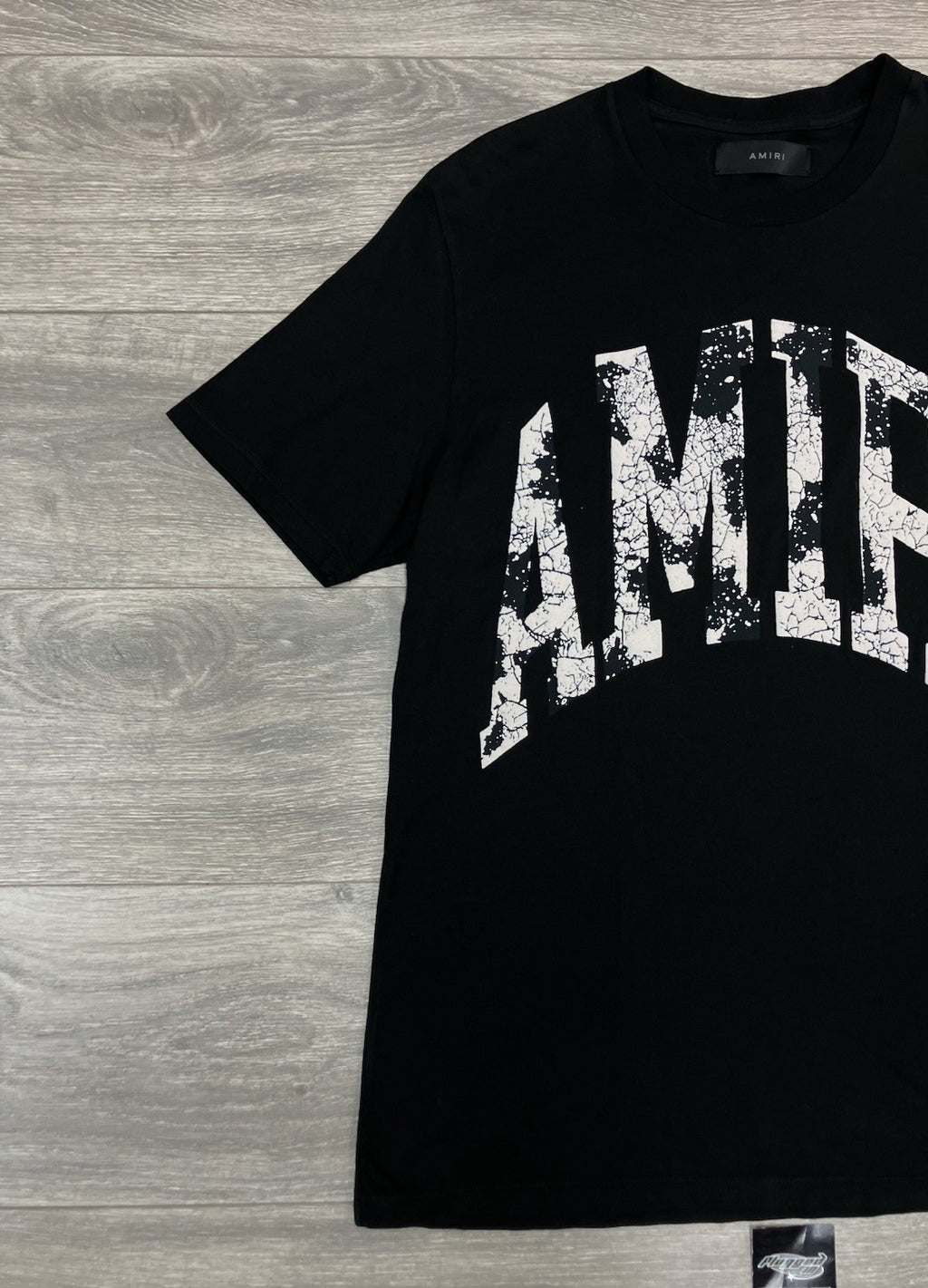 Size Small - Amiri Collegiate Logo Tee ' Black ' | GOOD CONDITION!