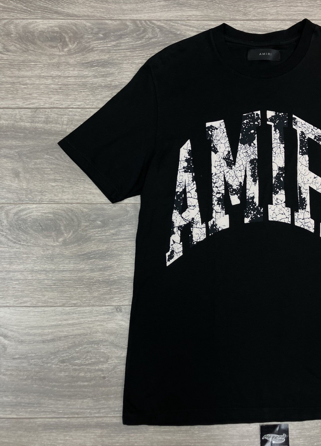 Size Small - Amiri Collegiate Logo Tee ' Black ' | GOOD CONDITION!