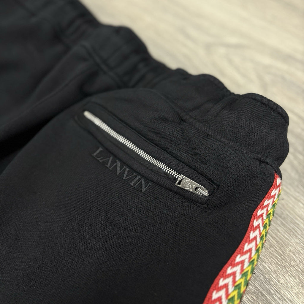 Size M - Lanvin Curb Lace Sweatpants ' Black Multi Color ' | GREAT CONDITION!