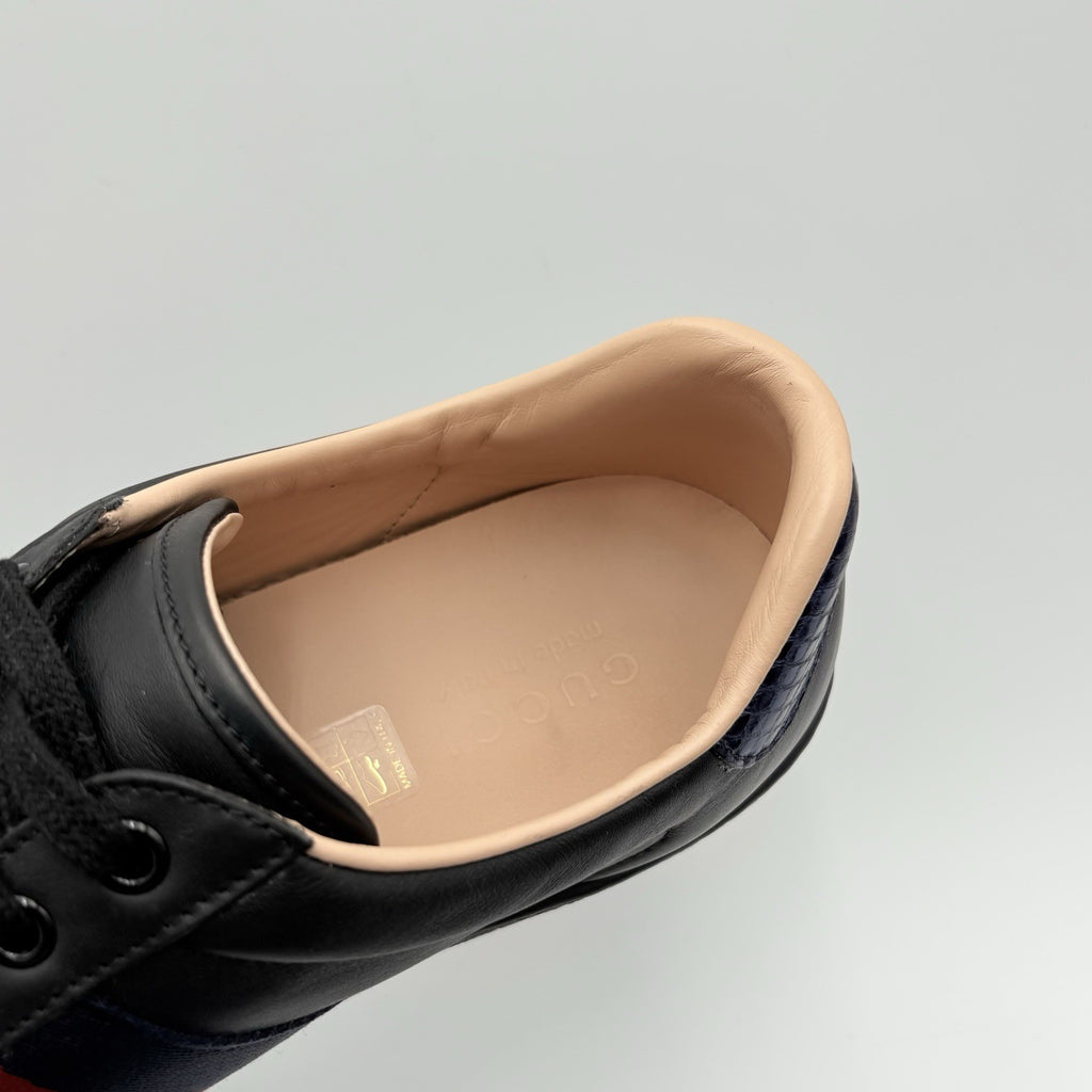 Size 9 G (9.5 US) - Gucci Ace Embroidered Bee ' Black ' | GREAT CONDITION!